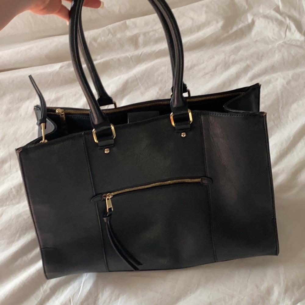 Merona Carryon Black Laptop Bag - Picture 5 of 10